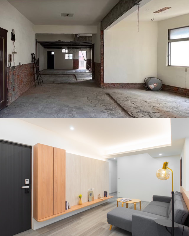 老屋翻新客廳